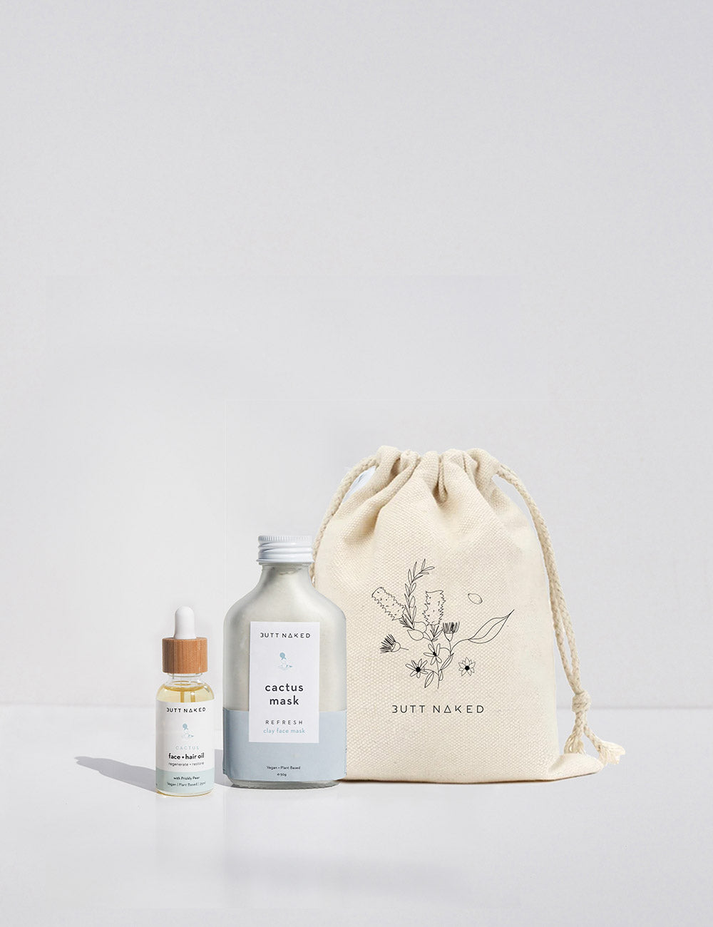 Rejuvenation Duo by Butt Naked - Natural, Vegan, Cruelty-Free Skincare Set