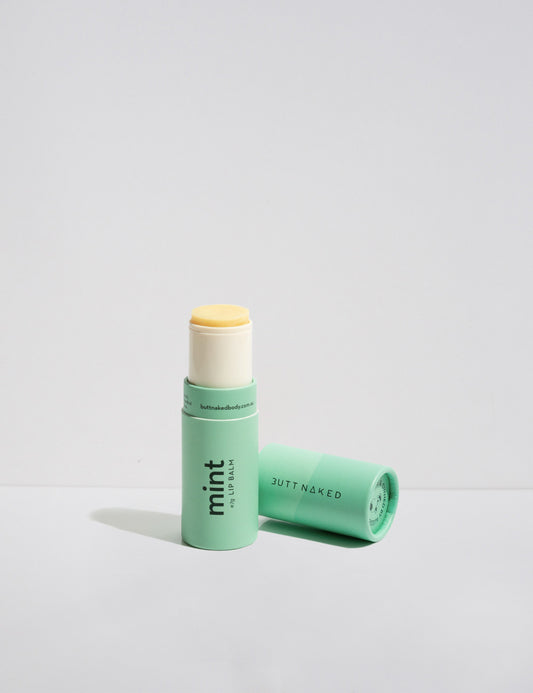 Mint Lip Balm by Butt Naked - Natural, Vegan, Cruelty-Free Lip Care