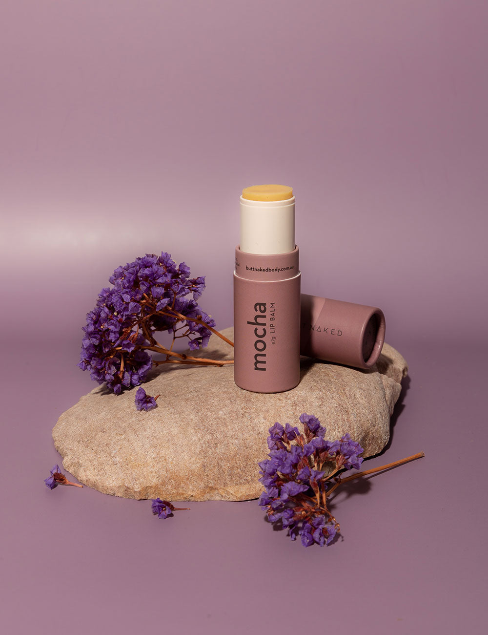 Mocha Vegan lip balm