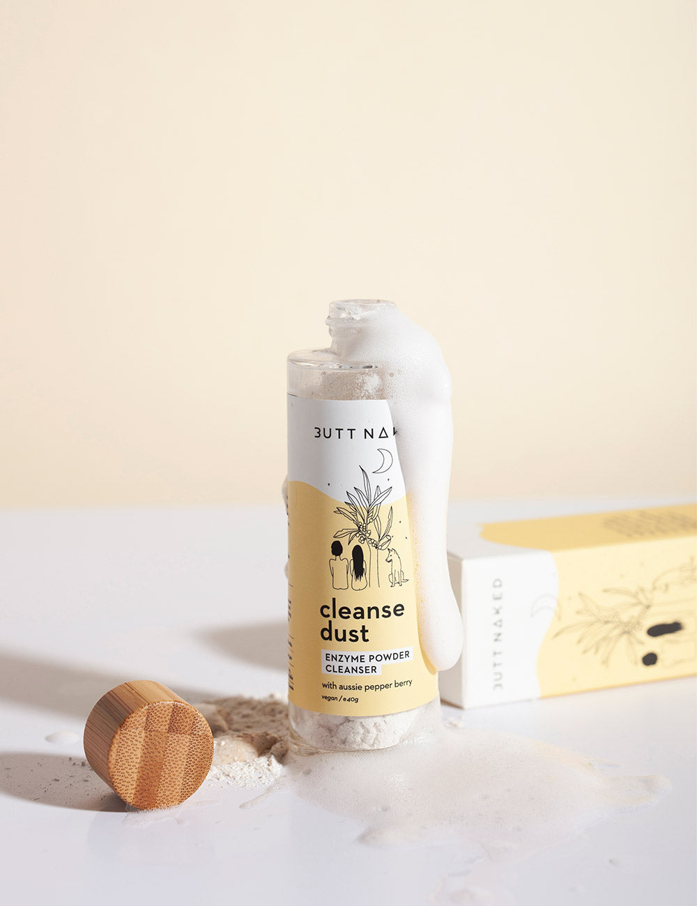 Cleanse Dust powdered face cleanser