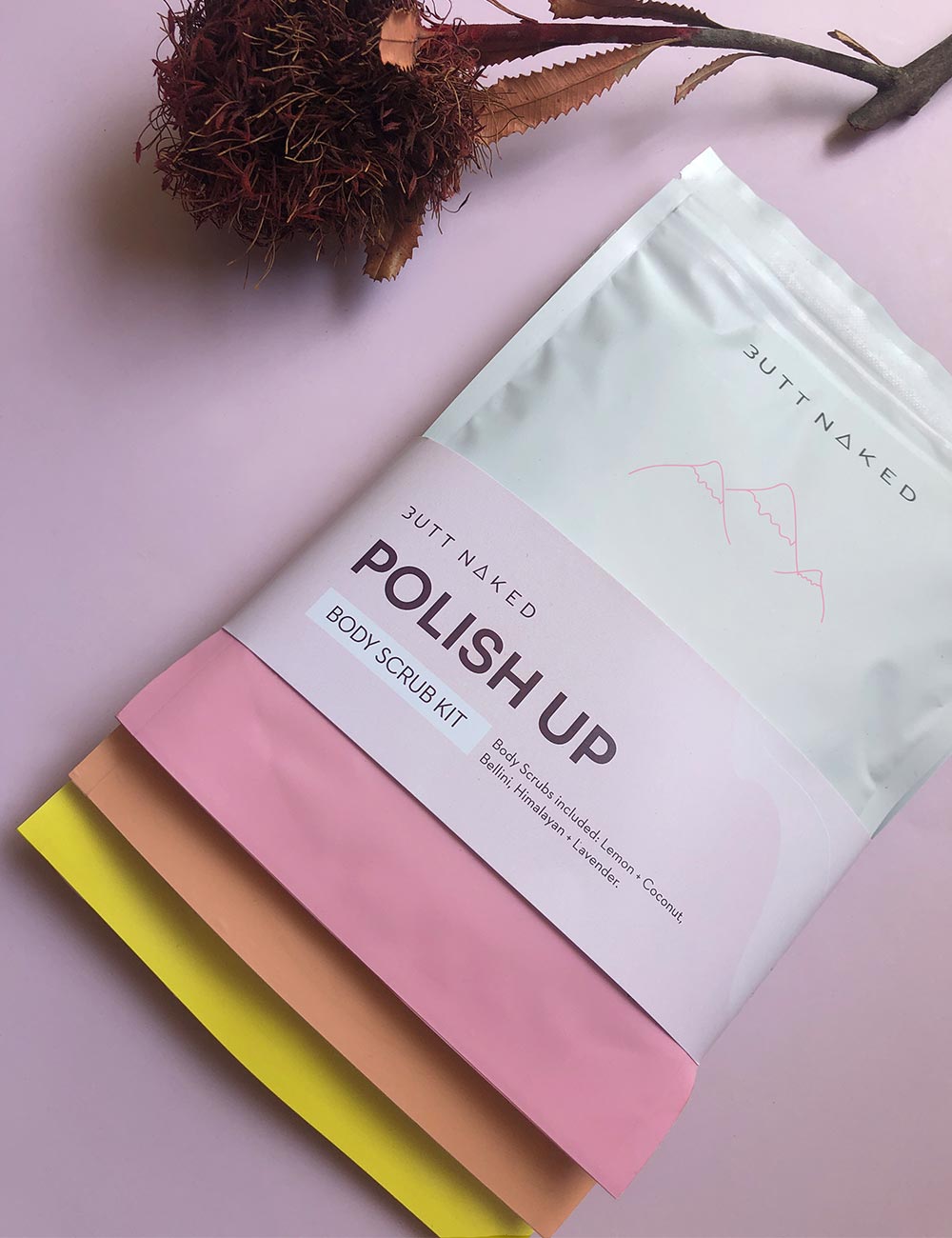 Polish Up body Scrub Pack