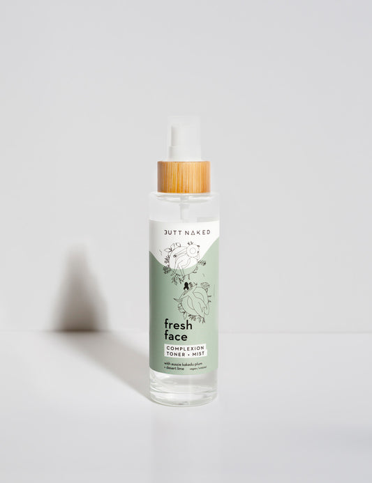 Fresh Face Complexion Toner Mist by Butt Naked - Natural, Vegan, Cruelty-Free Skincare